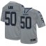Nike Dallas Cowboys #50 Sean Lee Lights Out Grey Mens Stitched NFL Elite Jersey