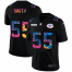 Green Bay Packers #55 ZaDarius Smith Mens Nike Multi-Color Black 2020 NFL Crucial Catch Vapor Untouchable Limited Jersey