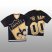 NFL New Orleans Saints Custom Black Mens Mitchell & Nell Big Face Fashion Limited NFL Jersey