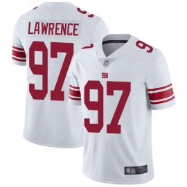 Nike New York Giants #97 Dexter Lawrence White Mens Stitched NFL Vapor Untouchable Limited Jersey