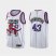 Toronto Raptors #43 Pascal Siakam BLM Jersey White