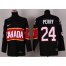 Olympic 2014 CA. #24 Corey Perry Black Stitched NHL Jersey