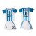Argentina #20 Kun Aguero Home Kid Soccer Country Jersey