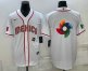 Mens USA Baseball Big Logo 2023 White World Classic Stitched Jerseys