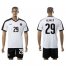 Austria #29 Almer White Away Soccer Country Jersey