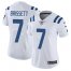 Nike Indianapolis Colts #7 Jacoby Brissett White Womens Stitched NFL Vapor Untouchable Limited Jersey