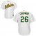 Oakland Athletics #26 Matt Chapman White Cool Base Stitched Youth MLB Jersey
