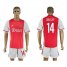 Ajax #14 Cruijff Home Soccer Club Jersey