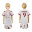Bayern Munchen #9 Lewandowski SEC Away Kid Soccer Club Jersey