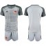 Colombia Blank Grey Goalkeeper Soccer Country Jersey