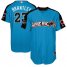 Cleveland Indians #23 Michael Brantley Blue 2017 All-Star American League Stitched Youth MLB Jersey