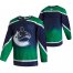 Vancouver Canucks Blank Green Mens Adidas 2020-21 Reverse Retro Alternate NHL Jersey