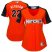 Los Angeles Dodgers #22 Clayton Kershaw Orange 2017 All-Star National League Womens Stitched MLB Jersey