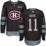 Adidas Montreal Canadiens #11 Saku Koivu Black 1917-2017 100th Anniversary Stitched NHL Jersey