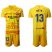 Barcelona #13 Neto Yellow Goalkeeper Soccer Club Jersey