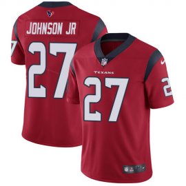 Nike Houston Texans #27 Duke Johnson Jr Red Alternate Mens Stitched NFL Vapor Untouchable Limited Jersey