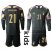 Italy #21 Donnarumma Black Goalkeeper Long Sleeves Kid Soccer Country Jersey