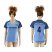 Womens Manchester City #4 Kompany Home Soccer Club Jersey