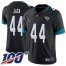 Nike Jacksonville Jaguars #44 Myles Jack Black Team Color Mens Stitched NFL 100th Season Vapor Limited Jersey