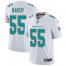 Nike Miami Dolphins #55 Jerome Baker White Mens Stitched NFL Vapor Untouchable Limited Jersey