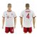 Bayern Munchen #4 Dante White Soccer Club Jersey