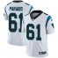 Nike Carolina Panthers #61 Matt Paradis White Mens Stitched NFL Vapor Untouchable Limited Jersey