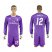 Real Madrid #12 Marcelo Away Long Sleeves Soccer Club Jersey