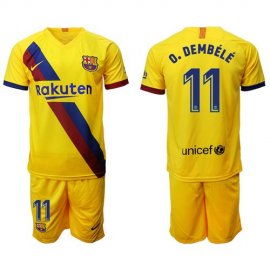 Barcelona #11 O.Dembele Away Soccer Club Jersey