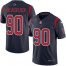 Nike Houston Texans #90 Ross Blacklock Navy Blue Mens Stitched NFL Limited Rush Jersey