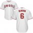 Los Angeles Angels #6 Anthony Rendon White Cool Base Stitched Youth MLB Jersey