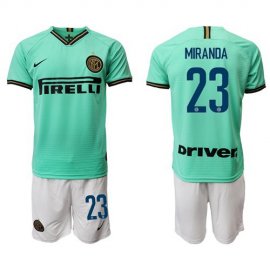 Inter Milan #23 Miranda Away Soccer Club Jersey