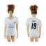 Womens Real Madrid #19 Modric Home Soccer Club Jersey