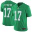 Nike Philadelphia Eagles #17 Alshon Jeffery Green Mens Stitched NFL Limited Rush Jersey