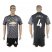 Manchester United #4 Jones Black Soccer Club Jersey