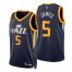 Nike Utah Jazz #5 Justin James Navy Mens 2021-22 NBA 75th Anniversary Diamond Swingman Jersey – Icon Edition Mens