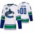 Vancouver Canucks Custom 50th Anniversary Mens White 2019-20 Away Authentic NHL Jersey