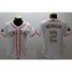 Houston Astros #2 Alex Bregman White 2017 World Series Champions Gold Program Cool Base Womens Stitched MLB Jersey