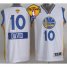 Warriors #10 David Lee White 2014-15 Christmas Day The Finals Patch Stitched NBA Jersey