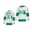 Adidas Toronto Maple Leafs #31 Frederik Andersen White 2019 St. Patricks Day Authentic Player Stitched Youth NHL Jersey