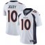 Nike Denver Broncos #10 Jerry Jeudy White Mens Stitched NFL Vapor Untouchable Limited Jersey