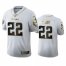 Minnesota Minnesota Vikings #22 Harrison Smith Mens Nike White Golden Edition Vapor Limited NFL 100 Jersey