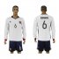 Colombia #6 Bernardo Away Long Sleeves Soccer Country Jersey