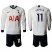 Tottenham Hotspur #11 Lamela Home Long Sleeves Soccer Club Jersey
