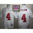 2013 BCS National Championship Alabama Crimson #4 Yeldon White NCAA Football Jersey