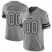 Los Angeles Chargers Custom Mens Nike Gray Gridiron II Vapor Untouchable Limited NFL Jersey