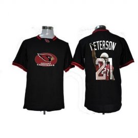 Nike Arizona Cardinals #21 Patrick Peterson Black Mens NFL Game All Star Fashion Jersey