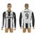 Juventus #9 Morata Home Long Sleeves Soccer Club Jersey