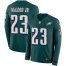 Nike Philadelphia Eagles #23 Rodney McLeod Jr Midnight Green Team Color Mens Stitched NFL Limited Therma Long Sleeve Jersey