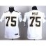 Nike New Orleans Saints #75 Andrus Peat White Youth Stitched NFL Elite Jersey