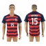 USA #15 Rapinoe Away Soccer Country Jersey